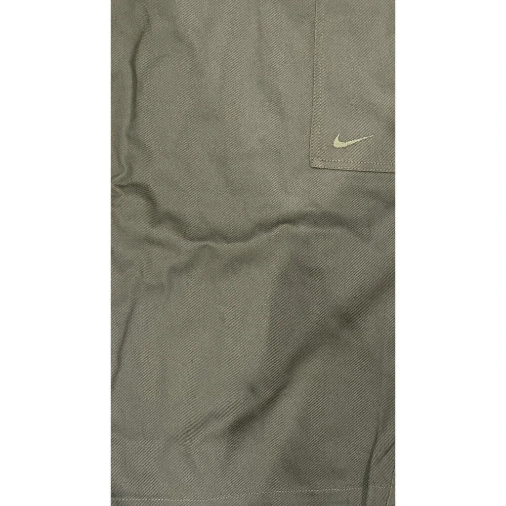 Nike Men’s Cargo Pants Large Olive Green Loose Fit Straight Leg Utility NWT